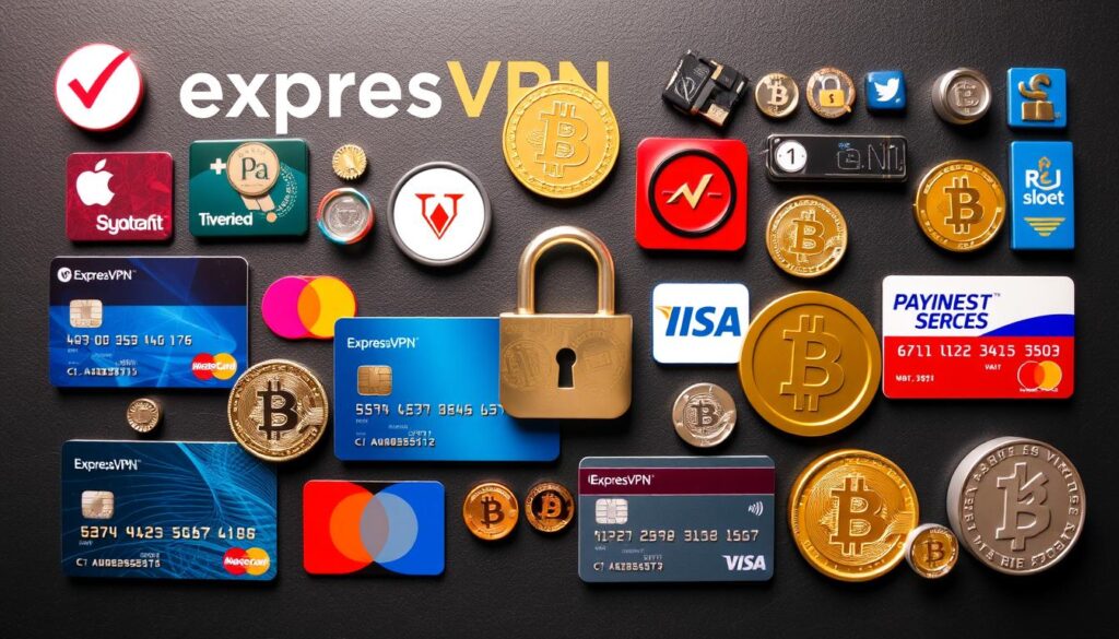 Métodos de pago aceptados por ExpressVPN