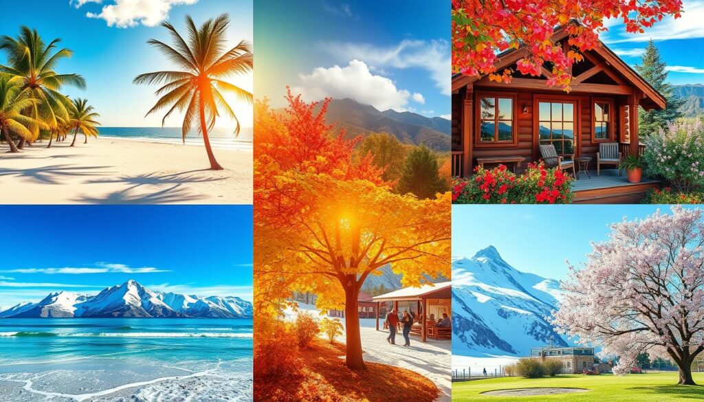 vacaciones según la temporada vacaciones según la temporada