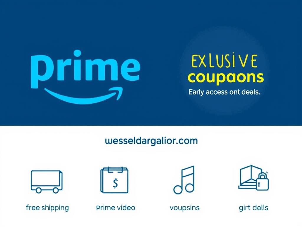 Beneficios de Amazon Prime incluyendo cupones exclusivos