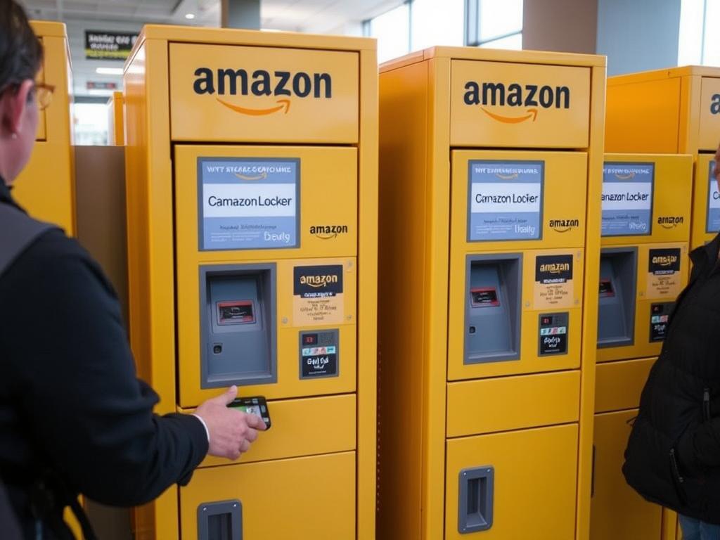 Casilleros Amazon Locker para recoger pedidos con cupones de Amazon