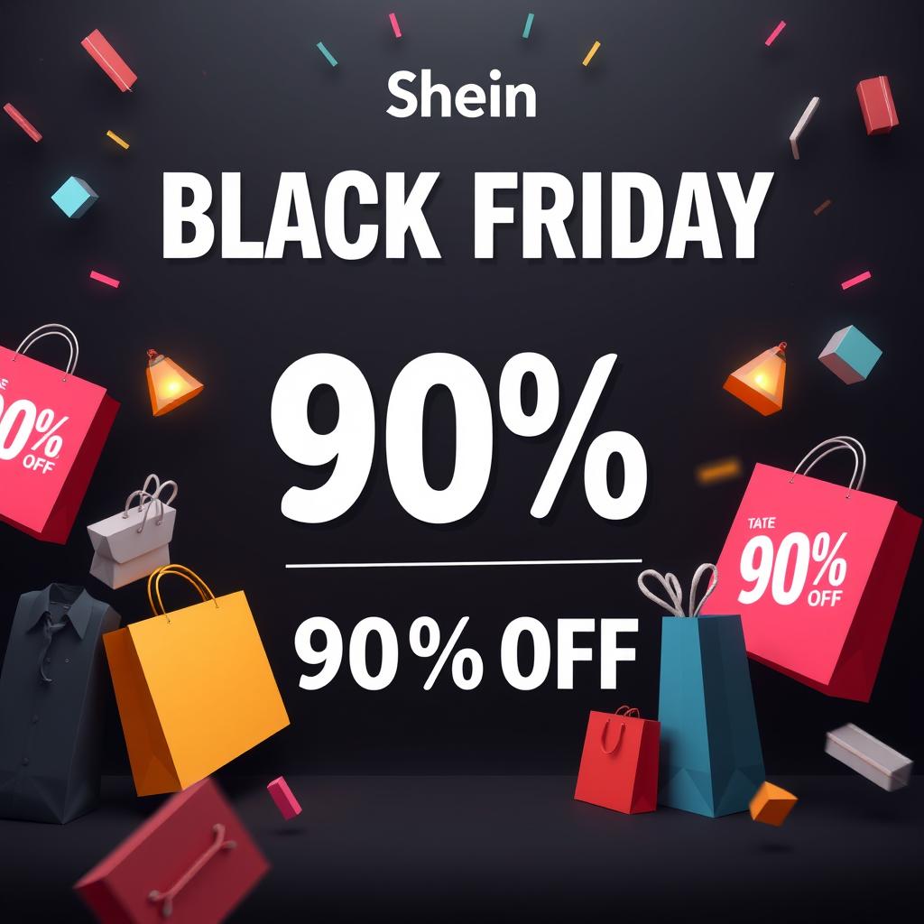 Cupones Shein para Black Friday con hasta 90% de descuento