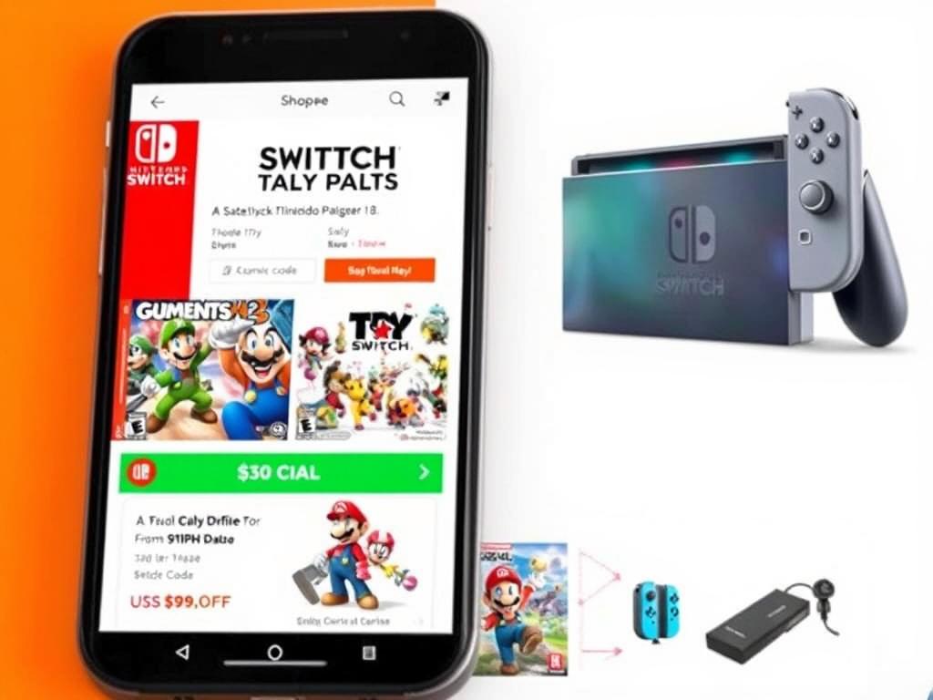 Cupones de Shopee para Nintendo Switch con descuentos especiales