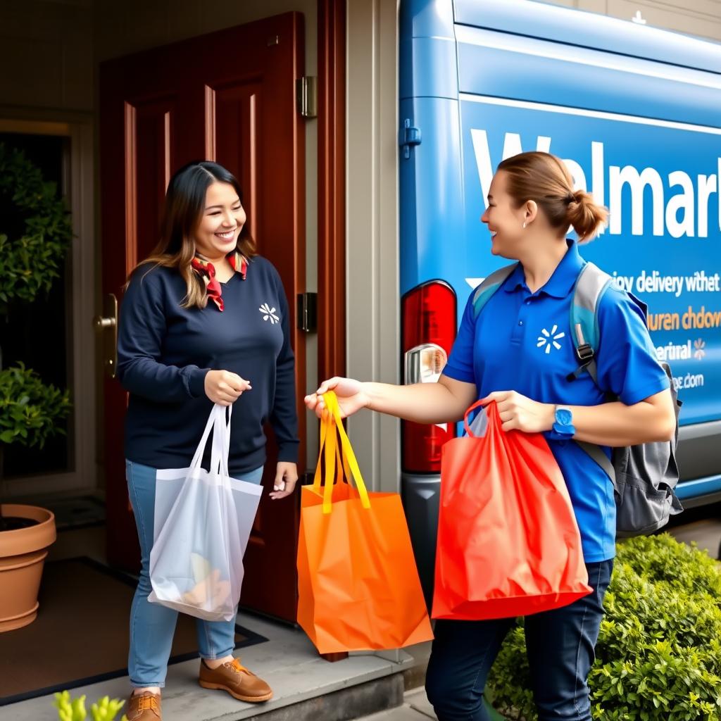 Entrega a domicilio de productos de Walmart Entrega a domicilio de productos de Walmart