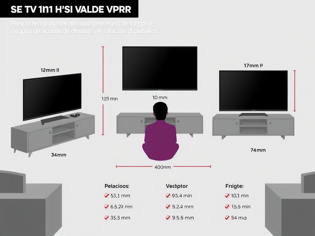 Guía para elegir Smart TV según el tamaño y distancia Guía para elegir Smart TV según el tamaño y distancia