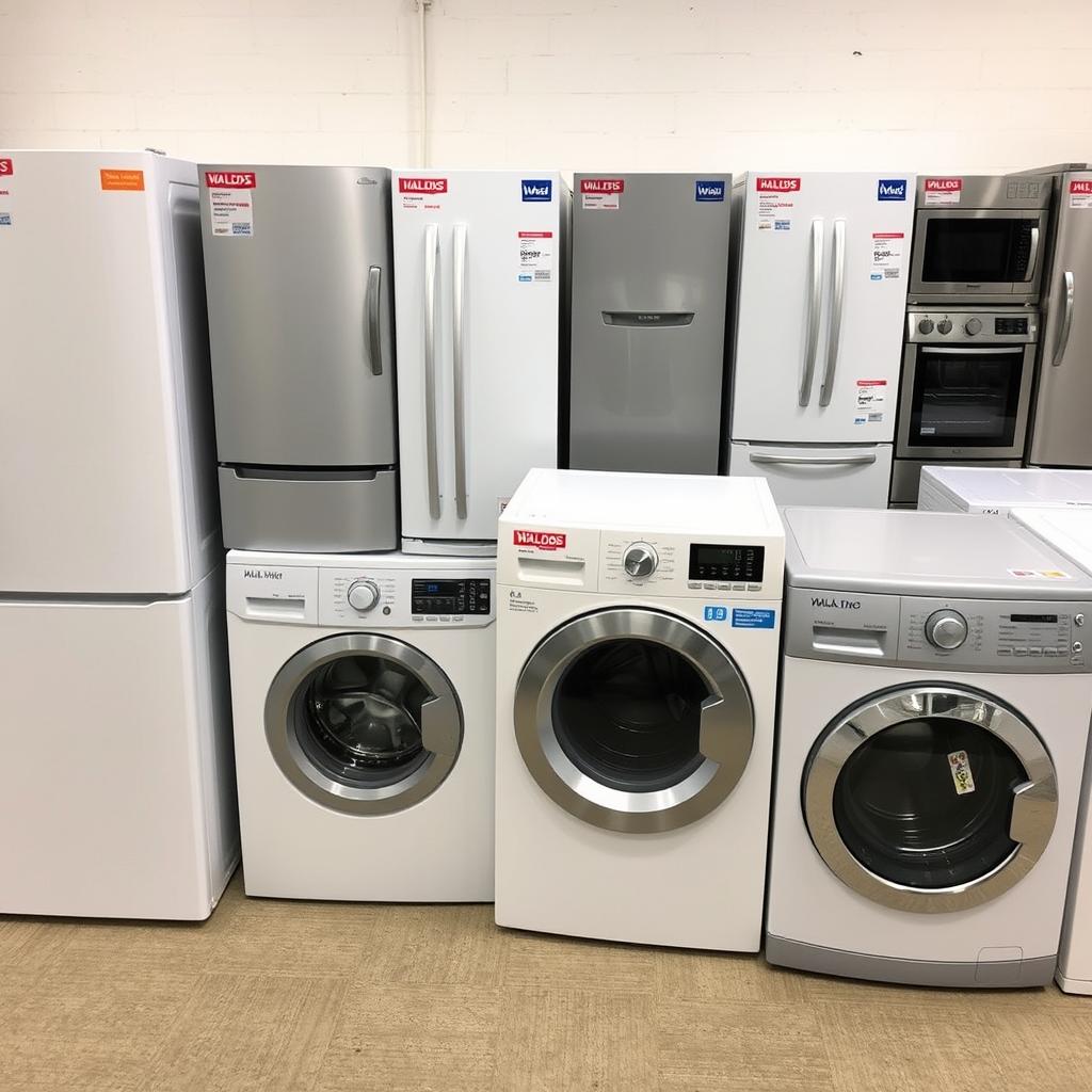 Línea blanca en Waldos en línea con refrigeradores y lavadoras