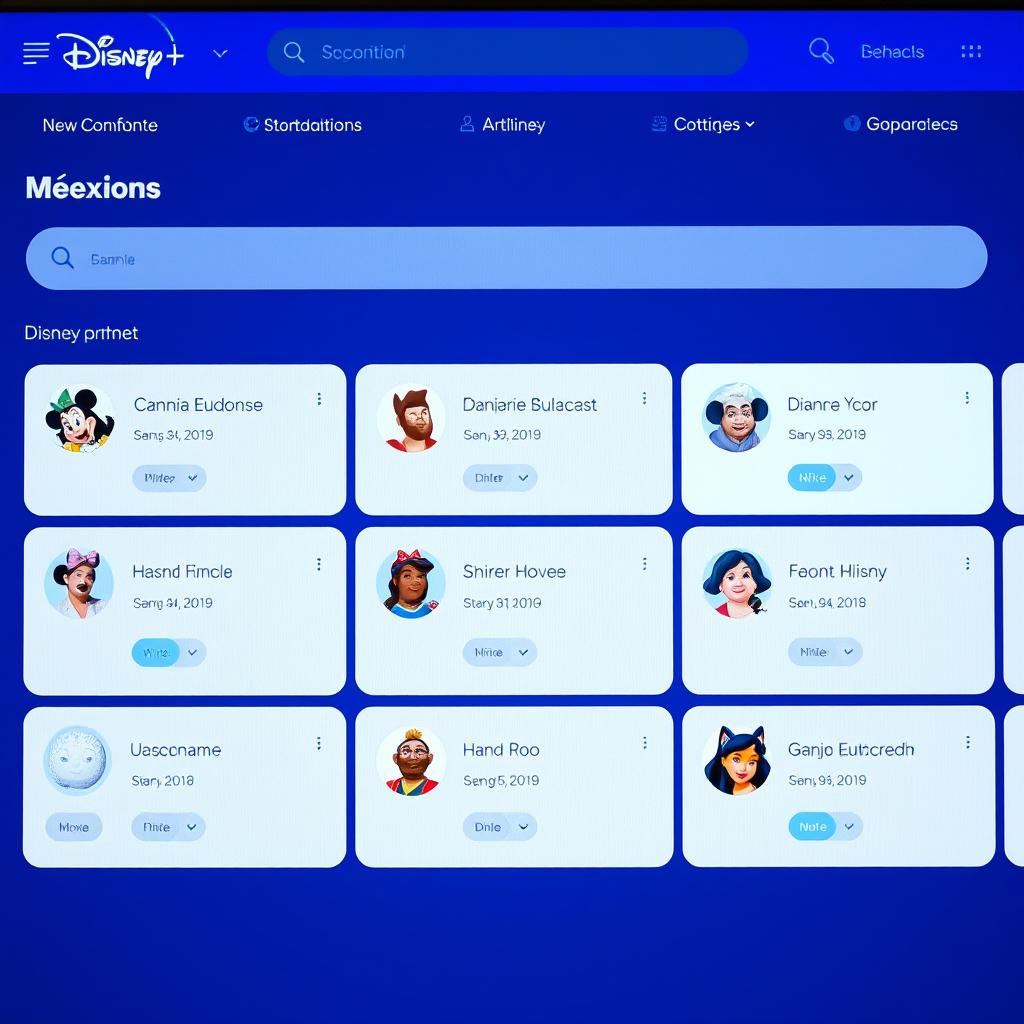 Múltiples perfiles personalizados en Disney Plus México