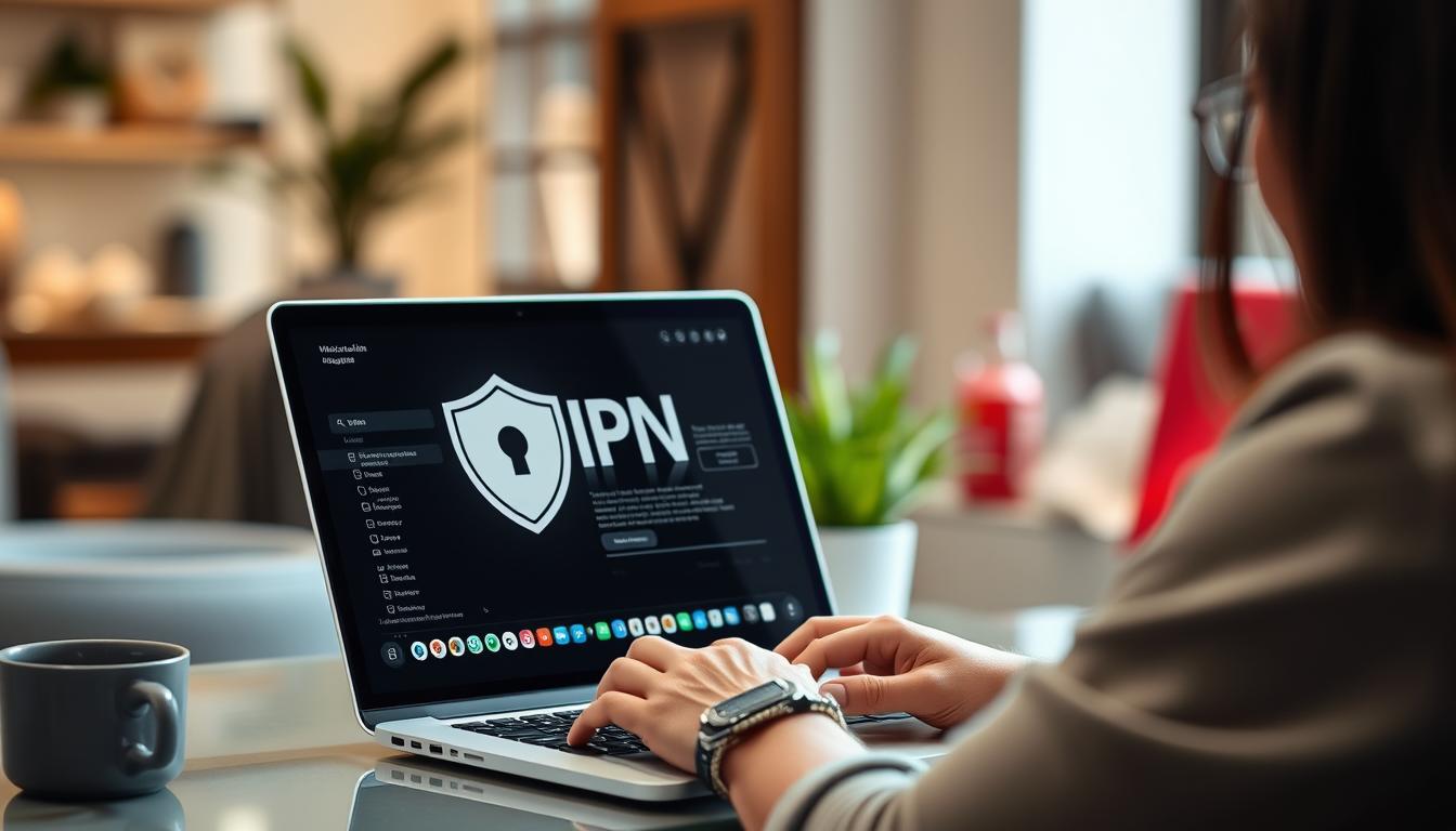 Usuario mexicano navegando de forma segura con VPN