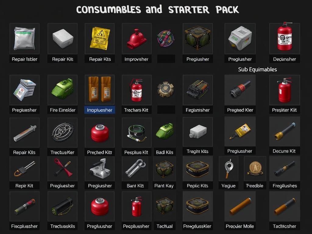 Consumibles y equipamiento incluidos en el World of Tanks Starter Pack Consumibles y equipamiento incluidos en el World of Tanks Starter Pack