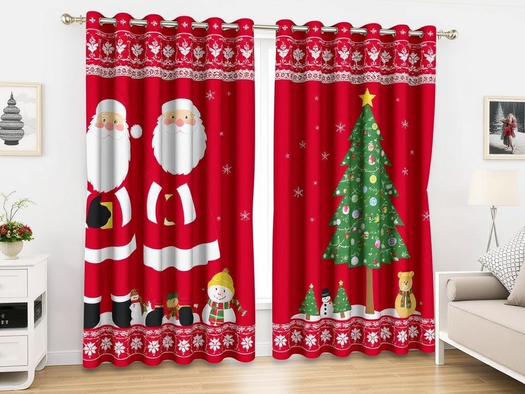 Cortinas navideñas festivas en mejores ofertas de navidad en SHEIN Mexico Cortinas navideñas festivas en mejores ofertas de navidad en SHEIN Mexico