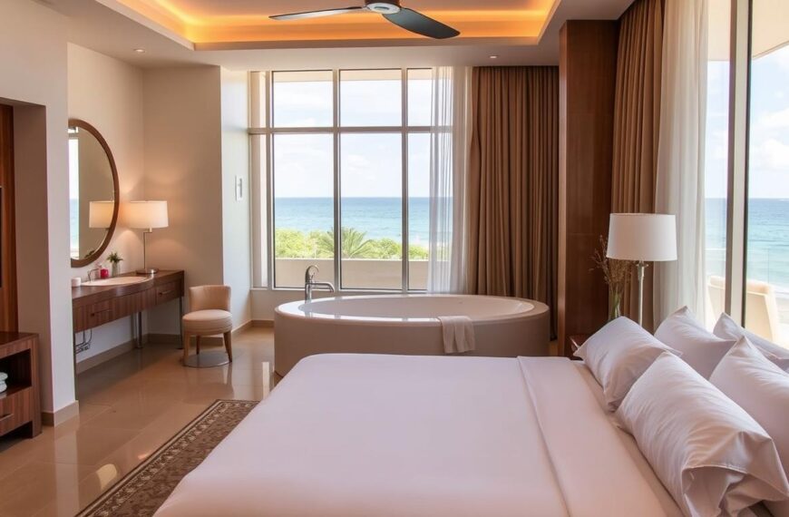 Habitación de hotel de lujo en México disponible en Expedia