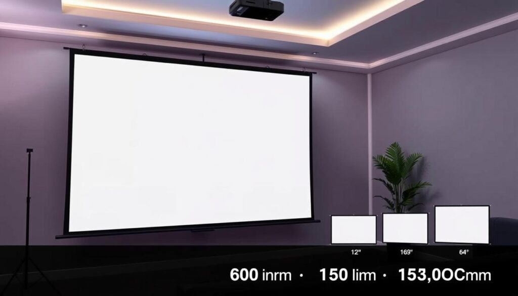 Pantalla de proyector plegable de 60 a 150 pulgadas formato 16:9 - mejores ofertas tecnología SHEIN México