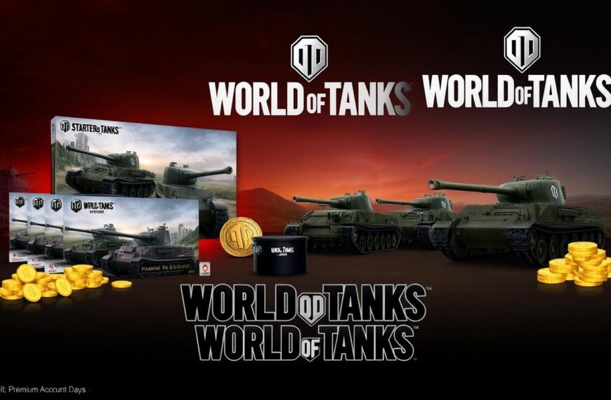 World of Tanks Starter Pack con tanques premium y beneficios para nuevos jugadores